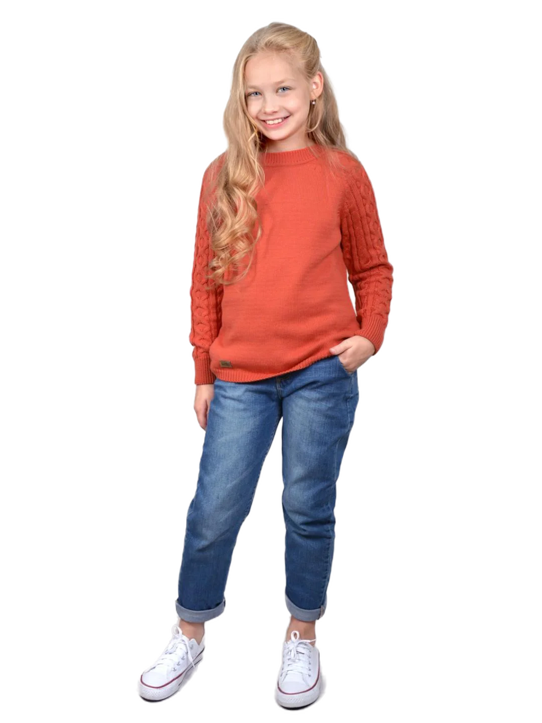 Джемпер Golden Kids Art, для девочки, от 1 года до 10 лет