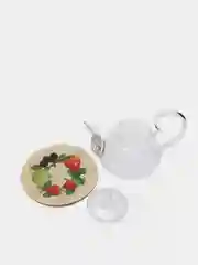 Чайник заварочный стеклянный. Подарок на Новый год маме