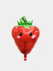 Черный фольгированные шары фрукты