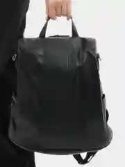 Черный рюкзак женский