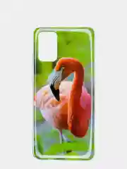 Зеленый чехол Samsung Galaxy A02s, Самсунг Галакси А02с чехол силиконовый с рисунком