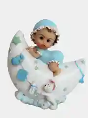 Копилка "Мальчик на луне", 15х14х10 см