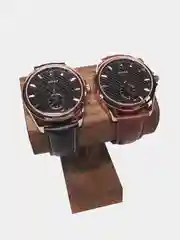 Серый меланж мужские часы Yazole 356, в подарочной коробке