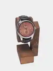 Серый меланж мужские часы Yazole 306 в подарочной коробке-шкатулке