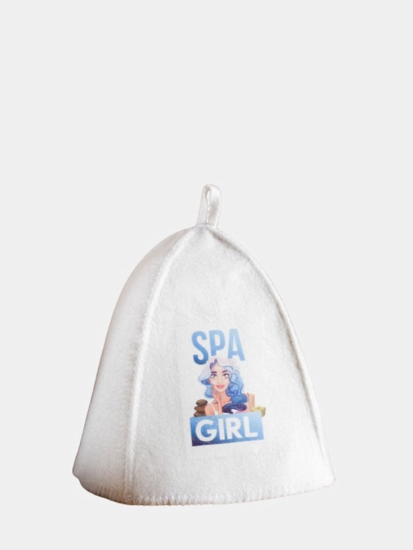 Шапка для бани "SPA Girl"
