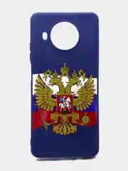 Коричневый чехол силиконовый с принтом для Xiaomi Mi 10T Lite (редми)