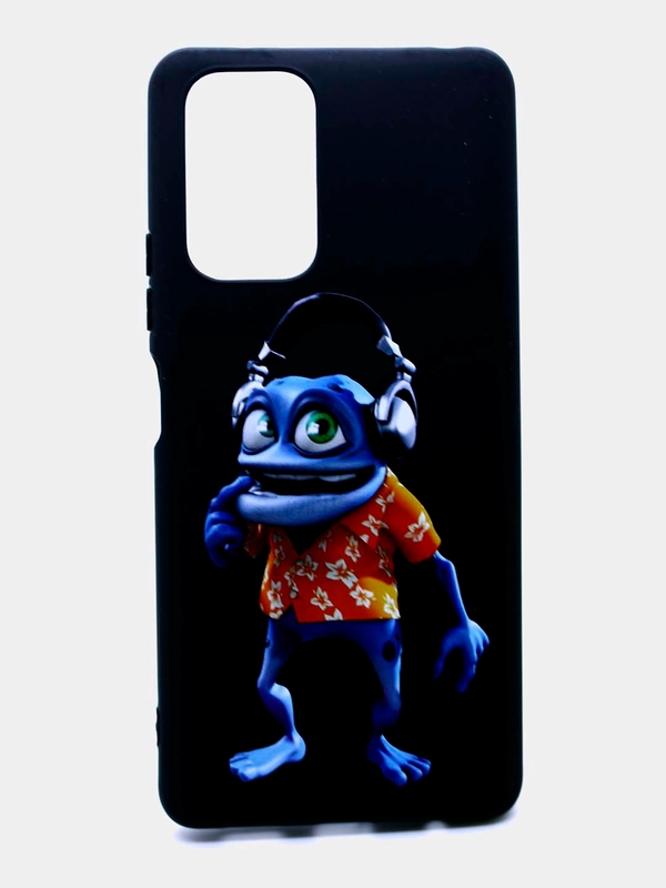 Чехол силиконовый с принтом для Xiaomi Redmi Note 10 Pro (редми)