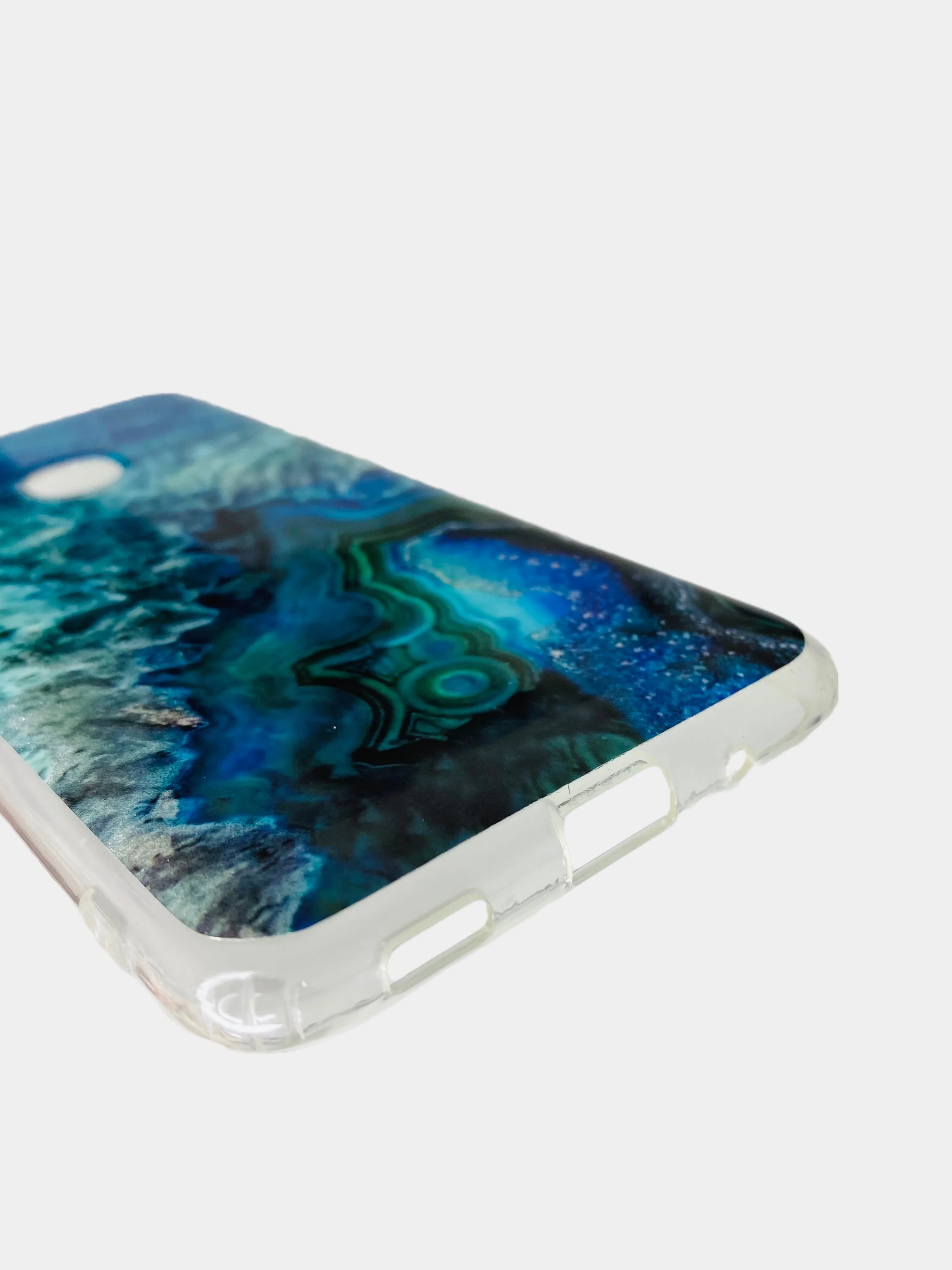 Хаки чехол Samsung Galaxy A11 / M11, Самсунг Галакси А11 / М11 силиконовый с мраморным рисунком