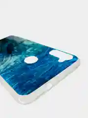 Хаки чехол Samsung Galaxy A11 / M11, Самсунг Галакси А11 / М11 силиконовый с мраморным рисунком