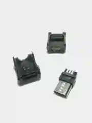 8 штук Штекер micro-USB в корпусе разъем микроюсб на шнур штекер на кабель