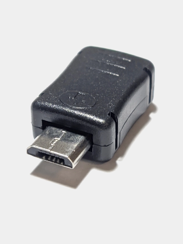 8 штук Штекер micro-USB в корпусе разъем микроюсб на шнур штекер на кабель