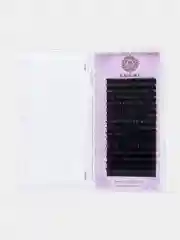 Ресницы черные Энигма МИКС для наращивания ресниц. ПРЗ