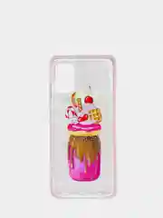 Конфетный чехол Samsung Galaxy A41 (Самсунг Галакси А41) прозрачный плотный с рисунком