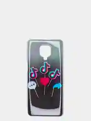 Угольный чехол Xiaomi Redmi Note 9s / Note 9 Pro / Note 9 Pro Max чехол силиконовый с рисунком