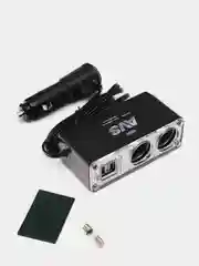 Разветвитель прикуривателя 12/24V (на 2 выхода + 2 USB) AVS разные модели