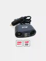 Разветвитель прикуривателя 12/24V (на 2 выхода + 2 USB) AVS разные модели