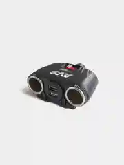 Разветвитель прикуривателя 12/24V (на 2 выхода + 2 USB) AVS разные модели