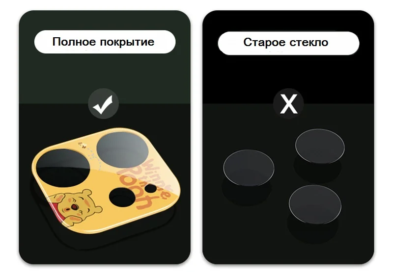 Защитное стекло на камеру для iPhone 11 / 11 Pro / 11 Pro Max.телефон стекло камера