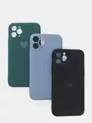 Зеленый чехол Силиконовый для iPhone 11pro max