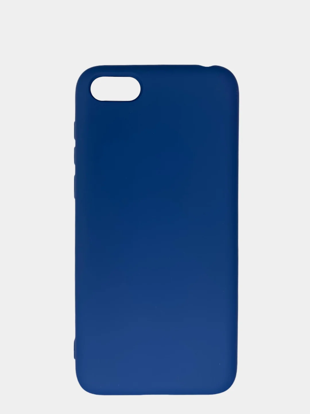 Темно-синий чехол Honor 7A, 7A Prime, 7S, Huawei Y5 2018, Y5 Lite, Y5 Prime с подкладом Silicone Cover