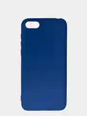 Темно-синий чехол Honor 7A, 7A Prime, 7S, Huawei Y5 2018, Y5 Lite, Y5 Prime с подкладом Silicone Cover