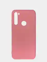 Розовый чехол Xiaomi Redmi Note 8T, Сяоми Редми Нот 8Т силиконовый, с закрытым низом