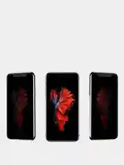 Защитное стекло "Антишпион", для iPhone (Айфон) 11, 15, XR, 12, 13, 14 Pro Max