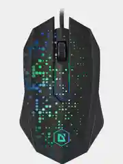 Игровая мышь Defender Event MB-754 7 цветов, 3 кнопки, 1000 dpi, черный