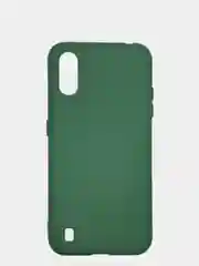 Лесной зеленый чехол Samsung Galaxy A01 / M01, Самсунг Галакси А01 / М01 силиконовый