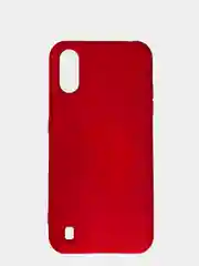 Красный чехол Samsung Galaxy A01 / M01, Самсунг Галакси А01 / М01 силиконовый
