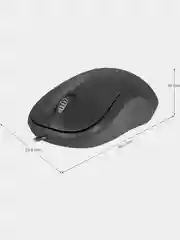 Мышь Defender Patch компактная, черная