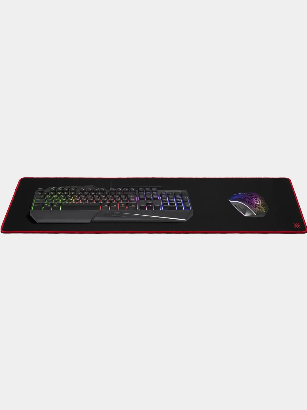 Игровой коврик для мыши Defender Black XL 800х300х3мм, ткань + резина