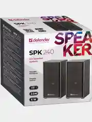 Колонки компьютерные Defender SPK 240 6Вт, питание от USB, черный