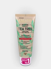Eveline Cosmetics TEA TREE Тональный крем Матирующий Антибакт. 3в1 - 04 ваниль, 30 мл