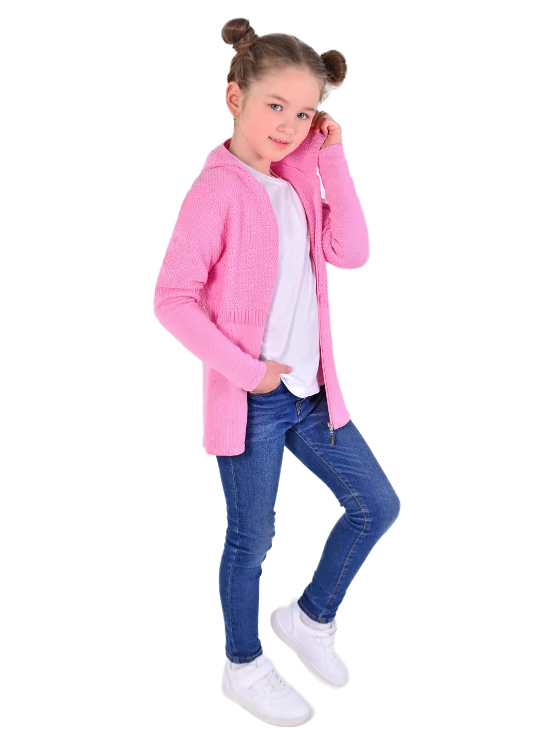 Жакет для девочек, 1-9 лет