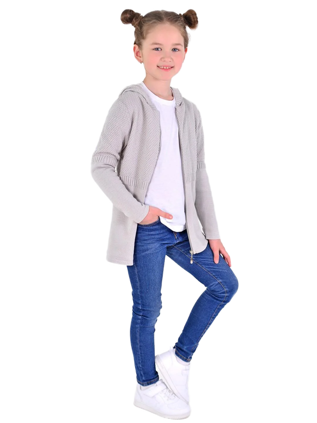 Жакет для девочек, 1-9 лет