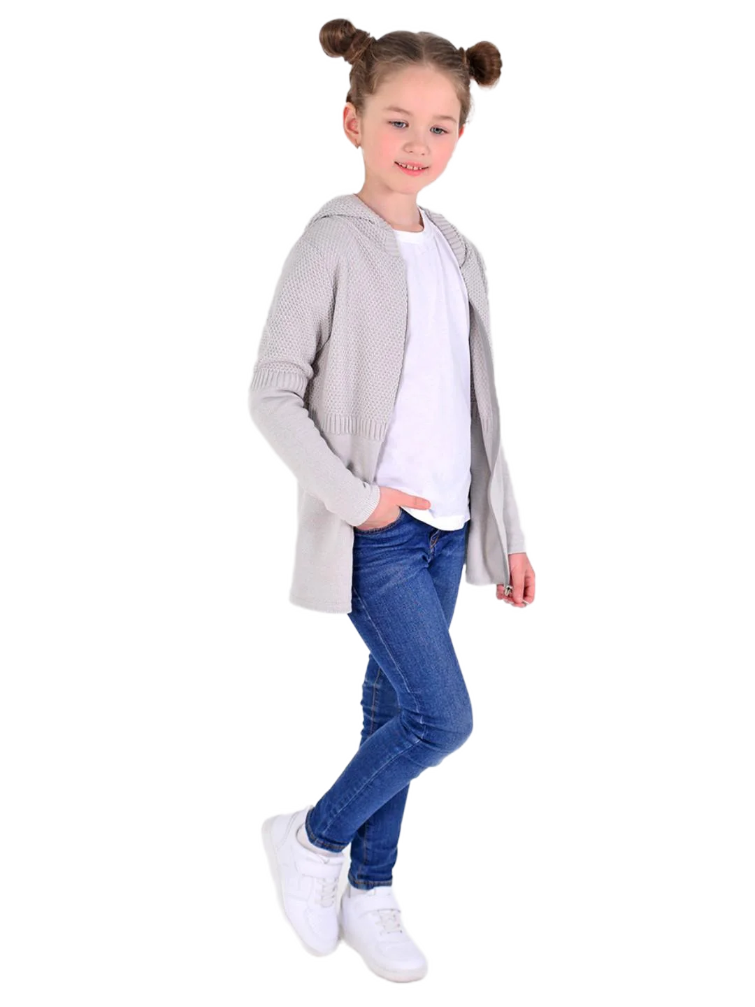 Жакет для девочек, 1-9 лет