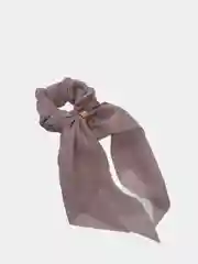 Фиолетовый резинка с лентой и кольцом