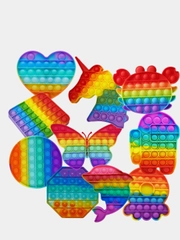 Игра Антистресс POP IT ПОПЫТ ПОПИТ СИМПЛДИМПЛ ПУПЫРКА