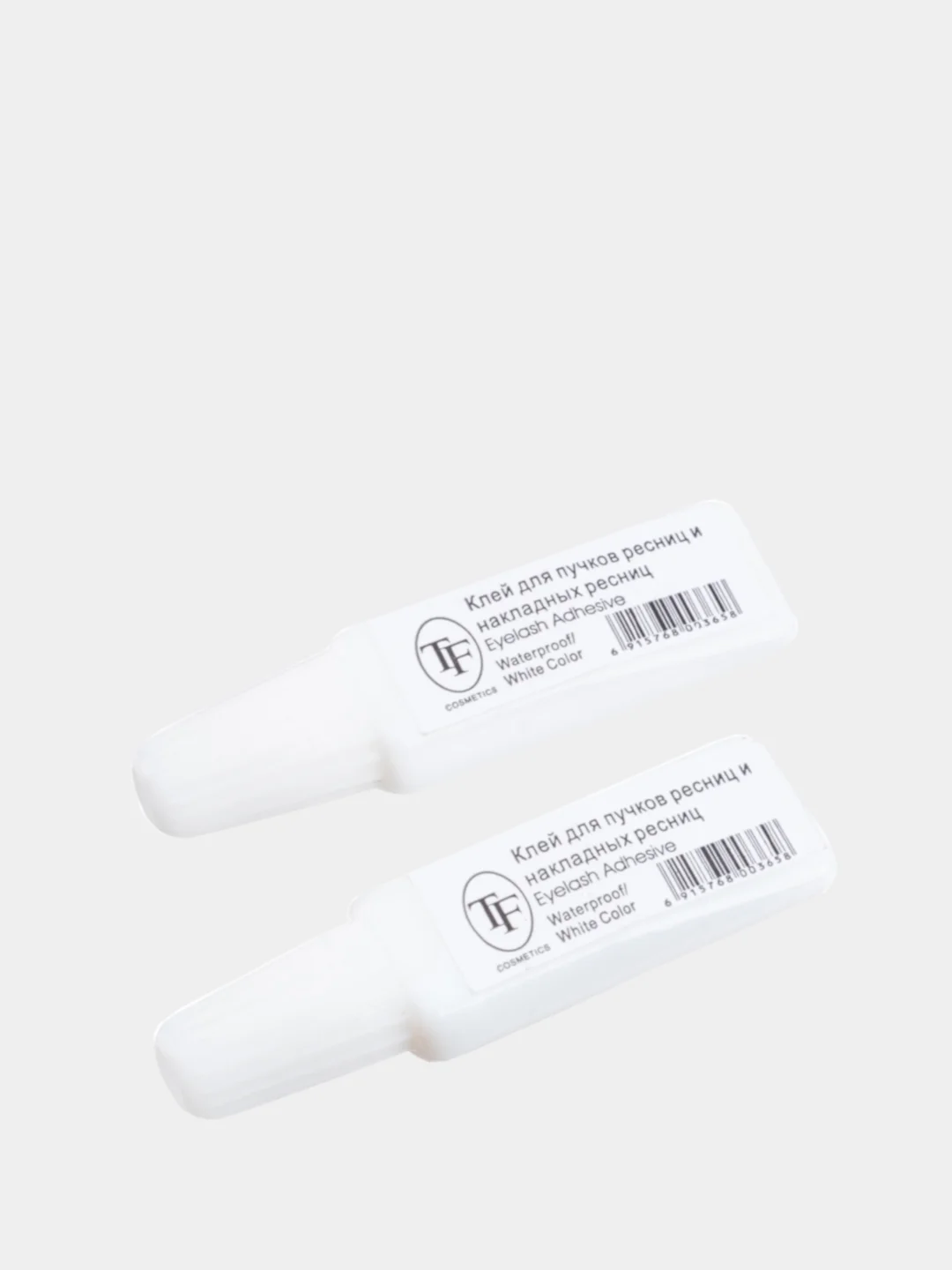 Клей для накладных ресниц и пучков "Eyelash adhesive waterproof white"