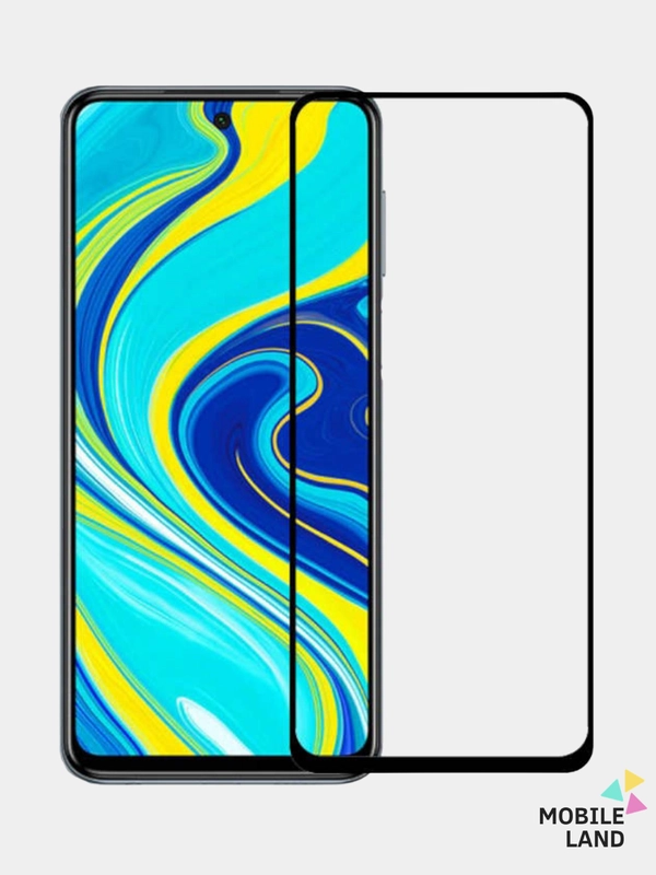 Защитное стекло 9D для Xiaomi Redmi Note 9S/Note 9 Pro/Note 9 Pro Max