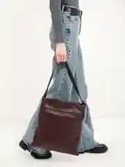 Сумка большая женская А4, 35*37*1 см шоппер