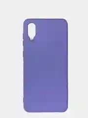 Лавандовый чехол Samsung Galaxy A02, Галакси А02 силиконовый  Silicone Cover с закрытым низом