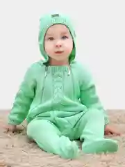 Зеленый комбинезон