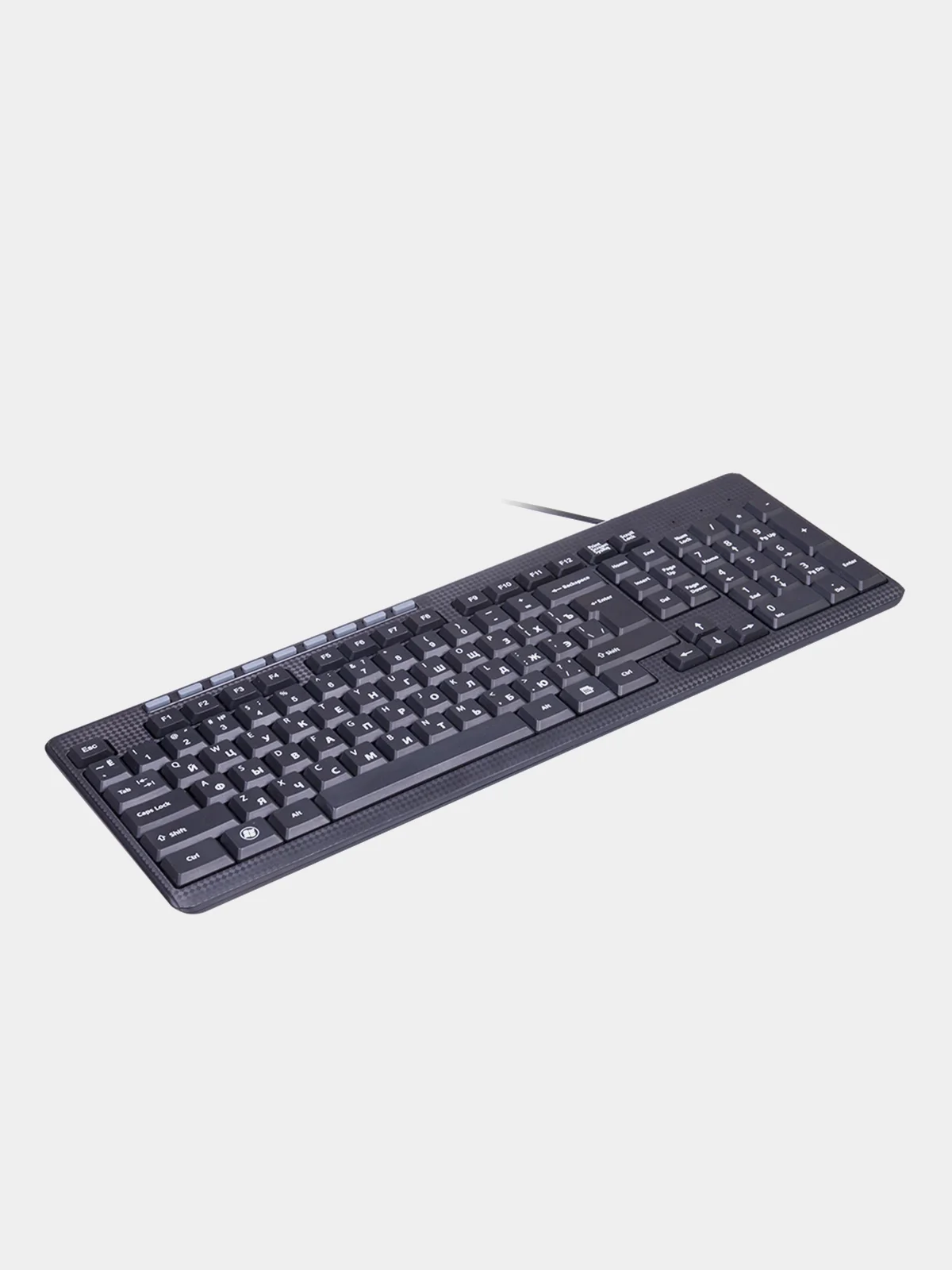 Клавиатура проводная Ritmix RKB-155, USB, медиа-клавиши