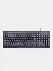 Клавиатура проводная Ritmix RKB-155, USB, медиа-клавиши