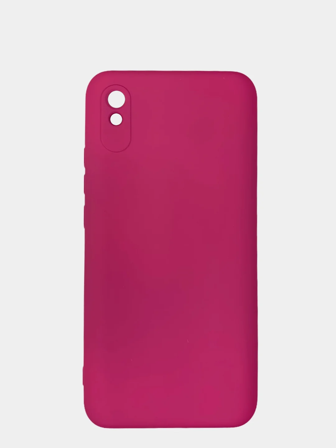 Пурпурный чехол Xiaomi Redmi 9A, Сяоми Редми 9А силиконовый Silicone Cover с закрытым низом