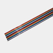 Шлейф RC-10 цветной 22AWG медь, шаг 1.7мм (1 метр)