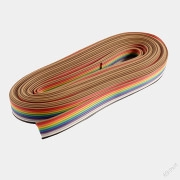 Шлейф RCA-16 жил цветной 28AWG медь шаг 1.27мм (отрезок 1 метр)