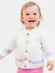 Жакет для девочек, 1-6 лет
